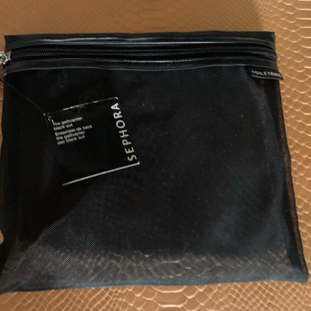 NWT Sephora cosmetic bag